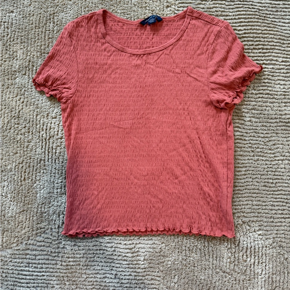 American Eagle Women's Coral Top